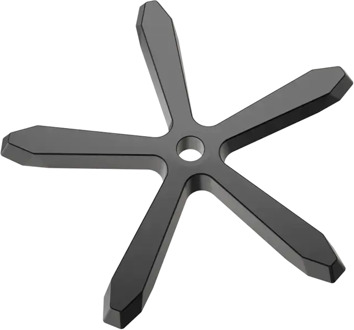 DXRacer 5-spaak zwart