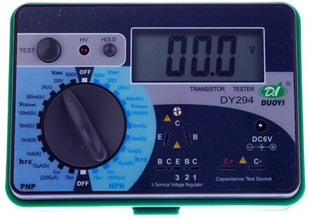 DY294 Digitale Transistor Tester Transistor Semiconductor Parameter Tester Meter