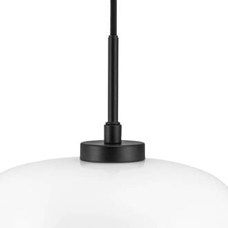 Dyberg larsen Arp hanglamp, ophanging zwart wit, zwart