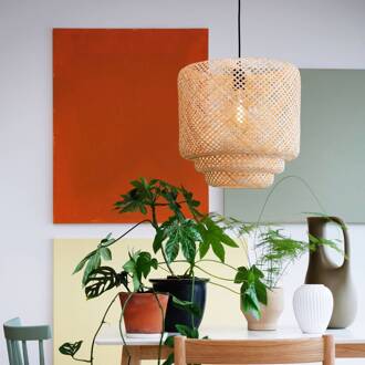 Dyberg larsen Boom hanglamp hoogte 40 cm naturel, zwart