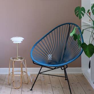 Dyberg larsen DL20 tafellamp glazen kap messing messing, opaal