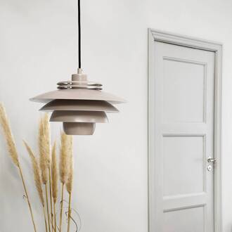 Dyberg larsen hanglamp Ejka mini, beige, Ø 30 cm, metaal