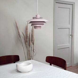 Dyberg larsen hanglamp Ejka mini, roze, Ø 30 cm, metaal
