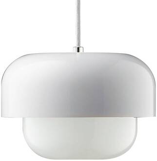 Dyberg larsen Hanglamp Haipot Led 23 X 15 Cm E27 60w Wit