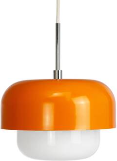 Dyberg larsen hanglamp Haipot, oranje oranje, wit