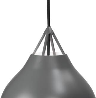 Dyberg larsen Hanglamp Pyra 29 X 30 Cm E27 Staal 60w Matgrijs