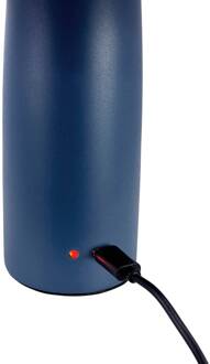 Dyberg larsen LED tafellamp Porter, blauw, hoogte 16 cm indigo blauw