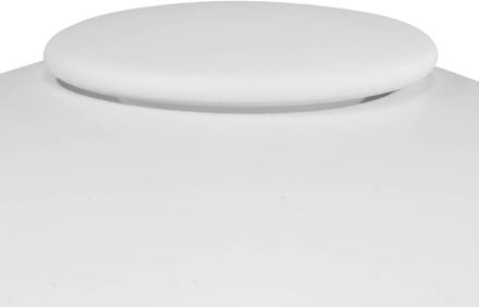 Dyberg larsen Opus vloerlamp, mat wit, hoogte 135 cm, metaal wit / opaal