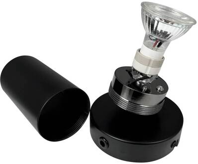 Dyberg larsen plafondspot Modern, zwart, lengte 14 cm