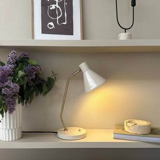 Dyberg larsen Sleep tafellamp, wit stopverf, hoogte 43,3 cm stopverf wit