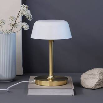 Dyberg larsen Tafellamp Valencia Led 30 Cm G9 Staal 33w Goud Goudkleurig