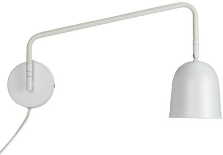 Dyberg larsen Wandlamp Manchester 23 Cm E14 Staal 40w Wit