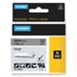 Dymo 1805425 labelprinter-tape Zwart op grijs