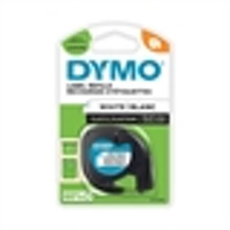 Dymo 91221/S0721660 zwart op wit breedte 12 mm labels