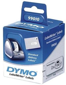 Dymo adresetiketten Smal 89x28mm 2 rollen