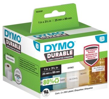 Dymo Etiket Dymo 1933081 labelwriter 25x89mm 700 stuks