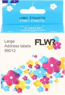 Dymo FLWR Dymo 99012 adreslabel 36 mm x 89 mm wit labels