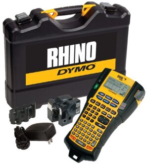 Dymo Labelprinter Rhino 5200 - Thermo transfer - Met koffer en 2 printrollen