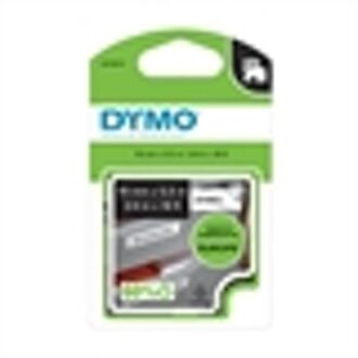 Dymo Labeltape Dymo 16956 D1 718070 19mmx5.5m poly zwart op wit
