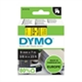 Dymo Labeltape Dymo 40918 D1 720730 9mmx7m zwart op geel