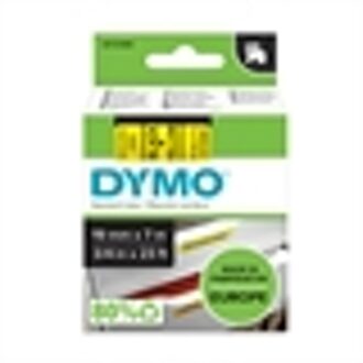 Dymo Labeltape Dymo 45808 D1 720880 19mmx7m zwart op geel