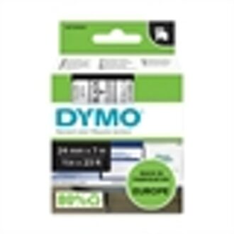 Dymo Labeltape Dymo 53710 D1 720920 24mmx7m zwart op transparant