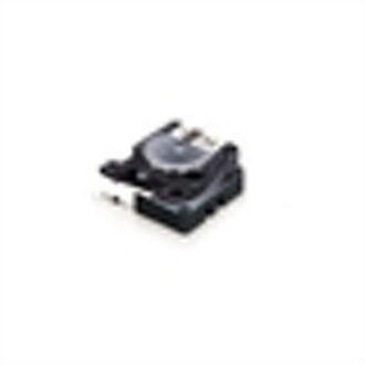 DYMO S0718220 / 18484 IND Rhino tape permanent polyester zwart op wit 19mm (huismerk)