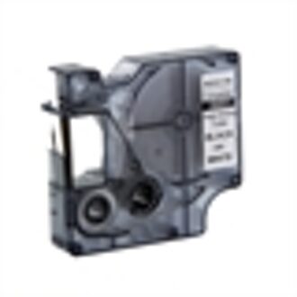 DYMO S0718260 / 18051 IND Rhino tape krimpkous zwart op wit 6mm (huismerk)