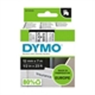 Dymo S0720530 / 45013 tape zwart op wit 12mm (origineel)