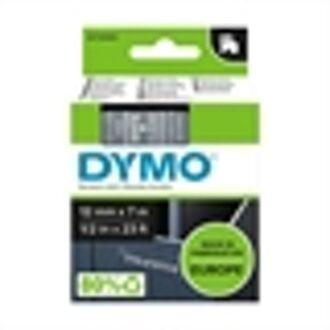 Dymo S0720600 / 45020 tape wit op transparant 12mm (origineel)