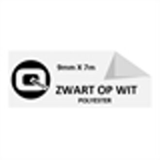 DYMO S0720680 / 40913 tape zwart op wit 9mm (huismerk)