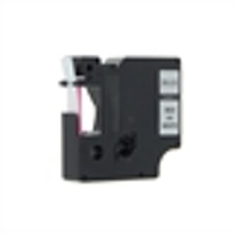 DYMO S0720700 / 40915 tape rood op wit 9mm (huismerk)