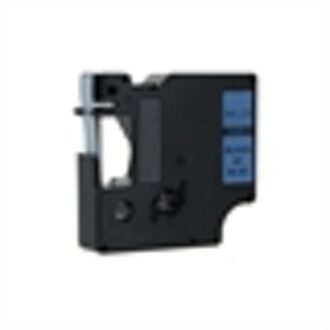 DYMO S0720710 / 40916 tape zwart op blauw 9mm (huismerk)