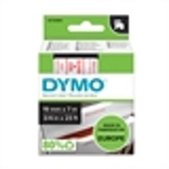 Dymo S0720850 / 45805 tape rood op wit 19mm (origineel)