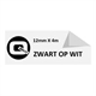 DYMO S0721610 / 91201 plastic tape wit 12mm (huismerk)