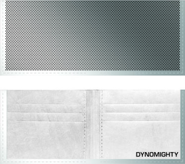 Dynomighty Design Dynomighty Tyvek Billfold - Metal Grid Multi - 90 x 115 mm