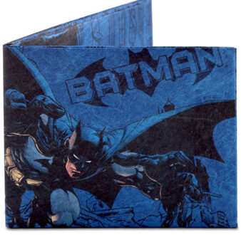 Dynomighty Design Mighty Wallet Batman In Action Blauw - 100 x 83 x 6 mm