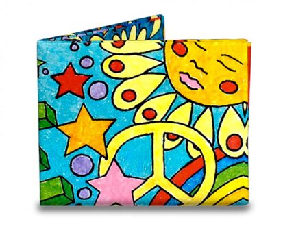Dynomighty Design Mighty Wallet Peace and Love Multi - 100 x 83 x 6 mm