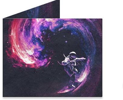 Dynomighty Design Mighty Wallet Space Surfing Multi - 100 x 83 x 6 mm