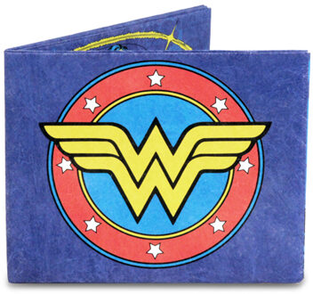 Dynomighty Design Mighty Wallet Wonder Woman Blauw - 100 x 83 x 6 mm