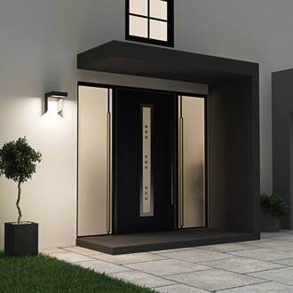 Dynorma LED buiten wandlamp met sensor grafiet