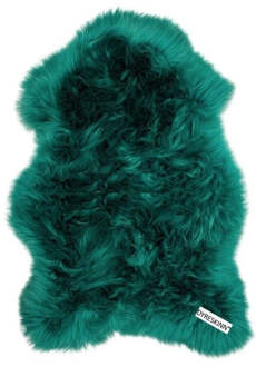 Dyreskinn Schapenvacht - Groen - 100 x 65cm