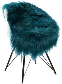 Dyreskinn Schapenvacht IJslands - Groen - 100 x 65cm Donkergroen