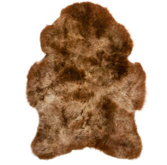Dyreskinn SCHAPENVACHT LICHT BRUIN KORT IJSLANDS 90-110cm