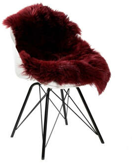 Dyreskinn SCHAPENVACHT MERLOT 90-110cm Rood