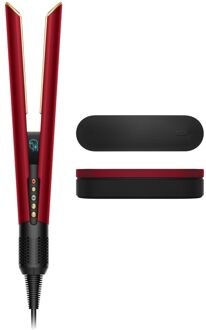 Dyson Airstrait™ wet-to-dry stijltang (Red Velvet/Goud)