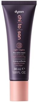 Dyson Chitosan™ Pre-Style Crème, Reis mini, Krullend tot kroeshaar, lichte conditionering