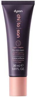Dyson Chitosan™ Pre-Style Crème, Reis mini, Steil tot golvend, lichte conditionering