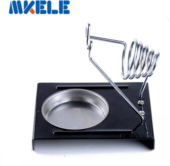 E-011 Soldeerbout Ondersteuning Stand Hol der Base Metalen Rechthoek Soldeer Ondersteuning Station Soldeerbout Veiligheid Beschermen Base