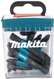 E-12413 Slagschroefbit | PZ2x50mm | X Impact Black | 10 stuks - E-12413